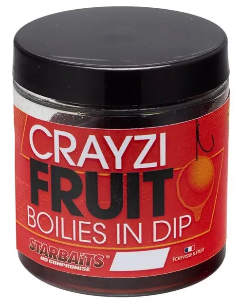 Betrouwbaar STARBAITS Boilies In Dip Crayzi Fruit 150g 24mm - Fishinglan