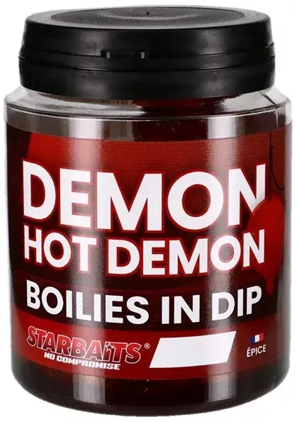 STARBAITS Boilies in Dip Hot Demon 150g 20mm - Fishingland.h Bestseller