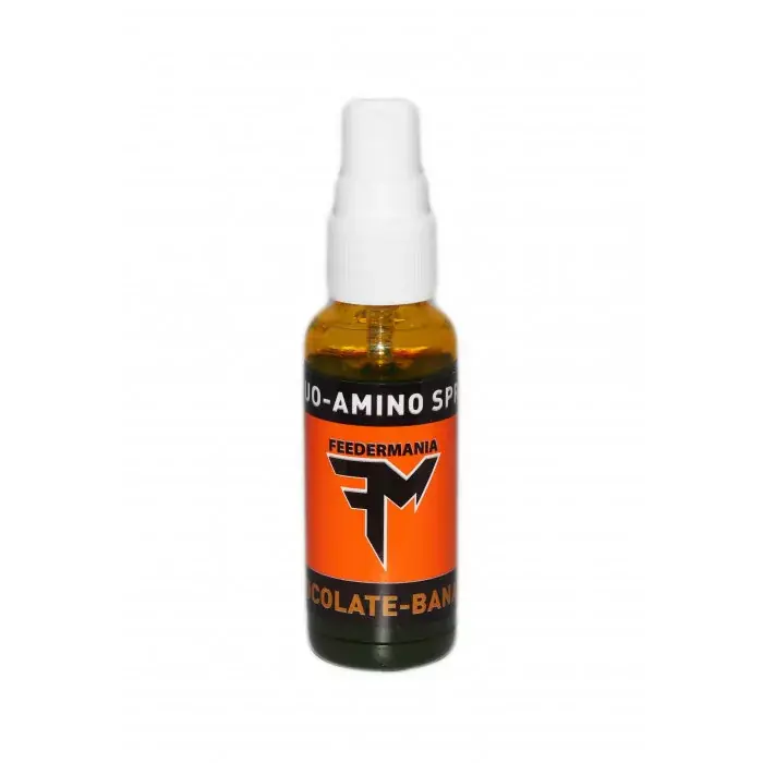 Beperkt Aanbod Feedermania FLUO-AMINO SPRAY CHOCOLATE-BANANA 30 ML - Fishin