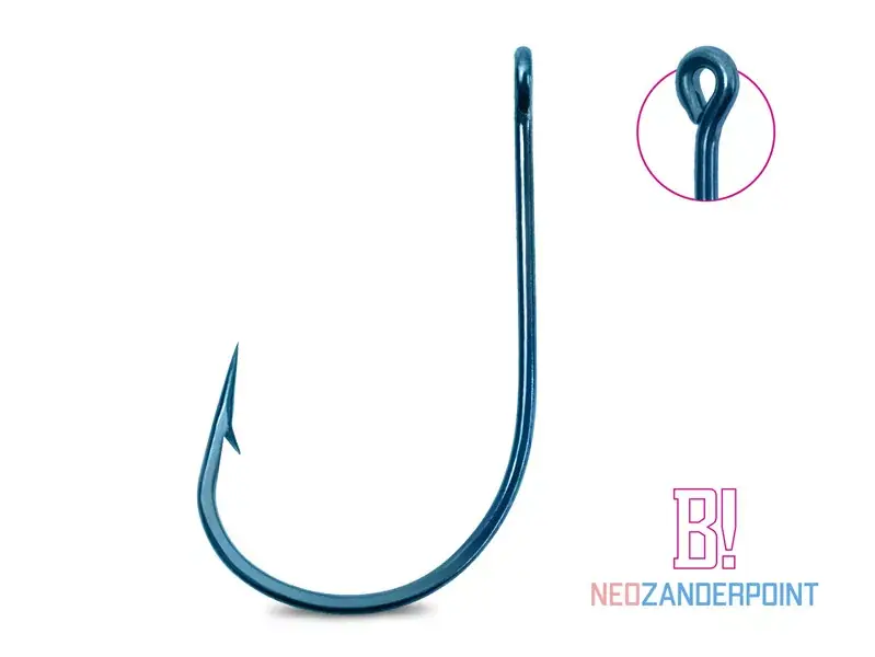 Betrouwbaar Horog Delphin B! NEO ZanderPoint BLU / 10db 2/0 - Fishinglan