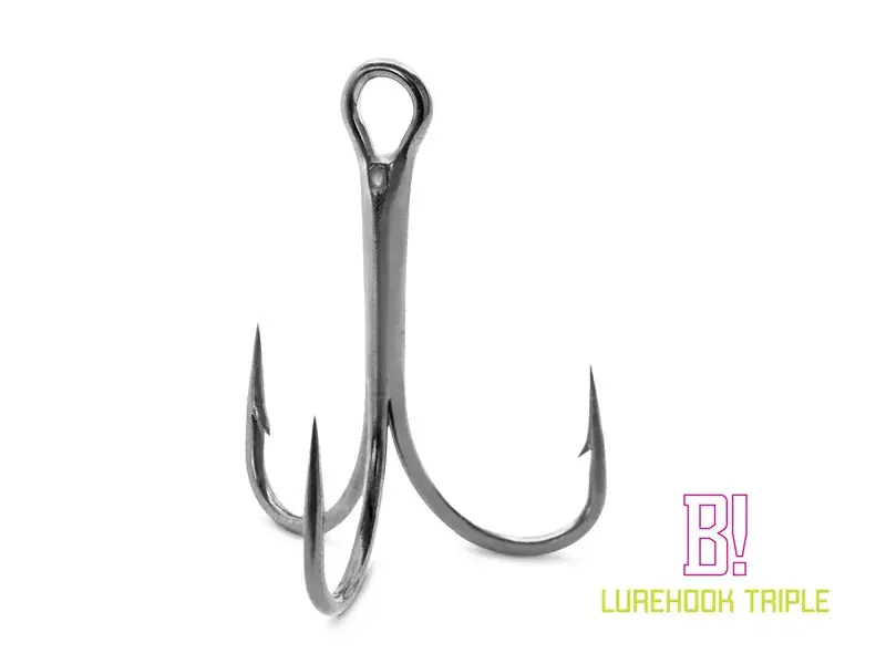 Beste Prijs Delphin B! LureHook TRIPLE hármashorog / 6db 8 - Fishingland