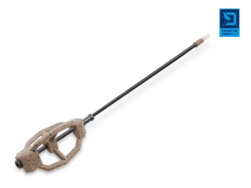 Superprijs Delphin CyberTRIPLE ólom feeder kosár csővel 80g - Fishingla