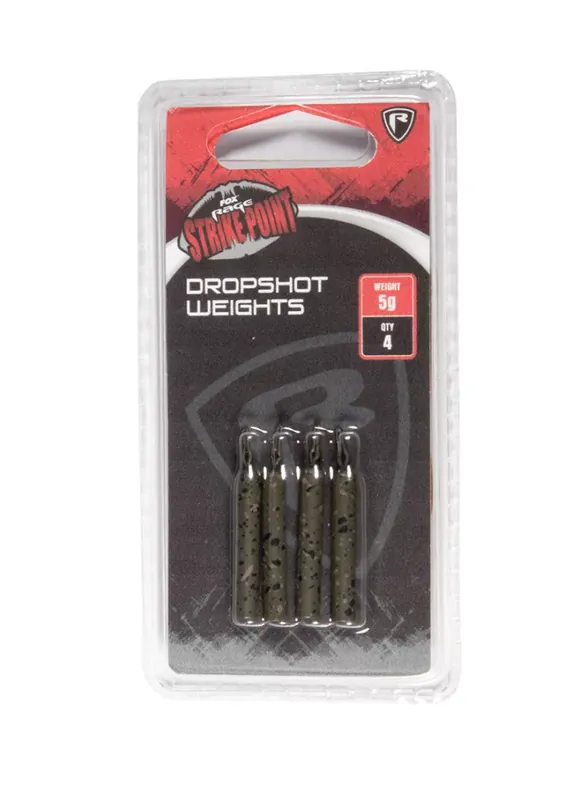 Nieuw Fox Rage Strike Point Dropshot Weights 15g 5pcs - Fishinglan