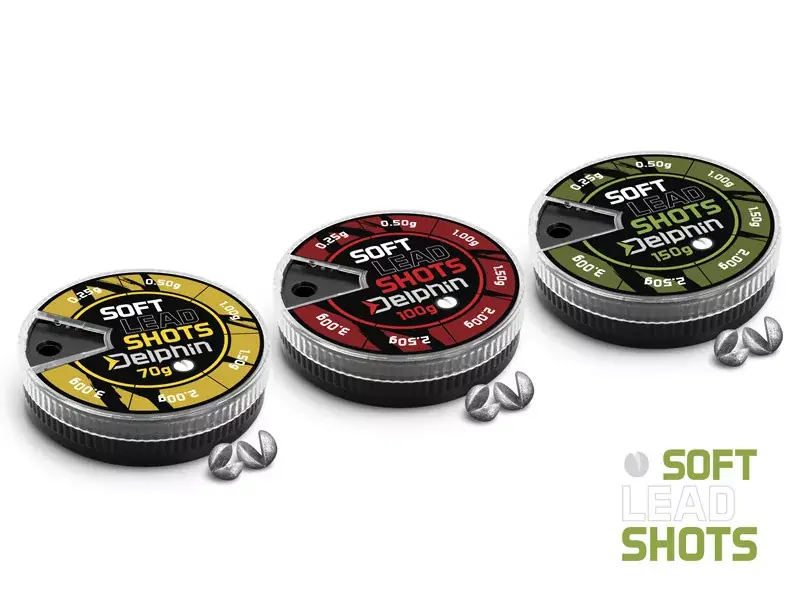 Weekendaanbieding Delphin SOFT kiegyensúlyozó súlyok (sárga doboz) 70g / 0,1-1