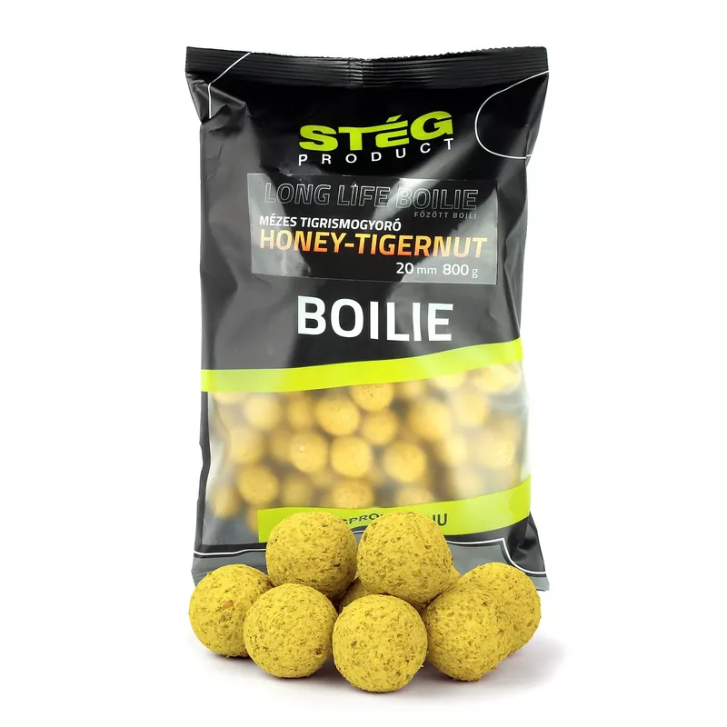 Stég Long Life Boilie 20mm 800g Honey-Tigernut - Fishingland Premium