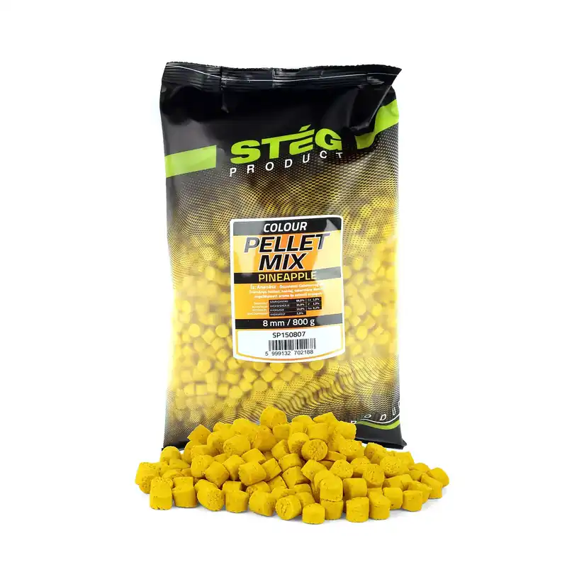 Voordeelprijs Stég Pellet Mix 8mm 800g Pineapple