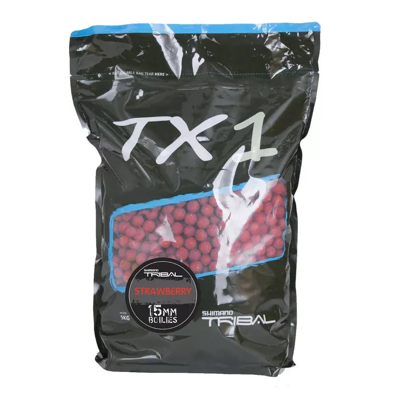 Shimano TX1 Boillie Strawberry 20mm 1kg Actieprijs