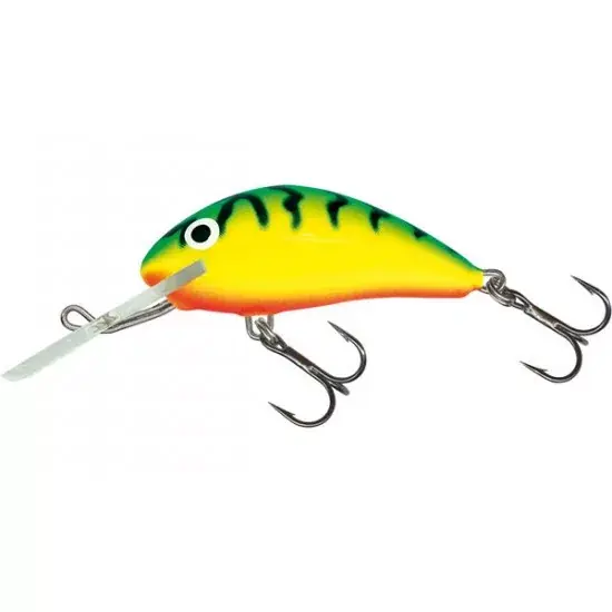Salmo Rattlin‘ Hornet Floating 3.5cm Green Tiger - Fish Fabrieksprijs