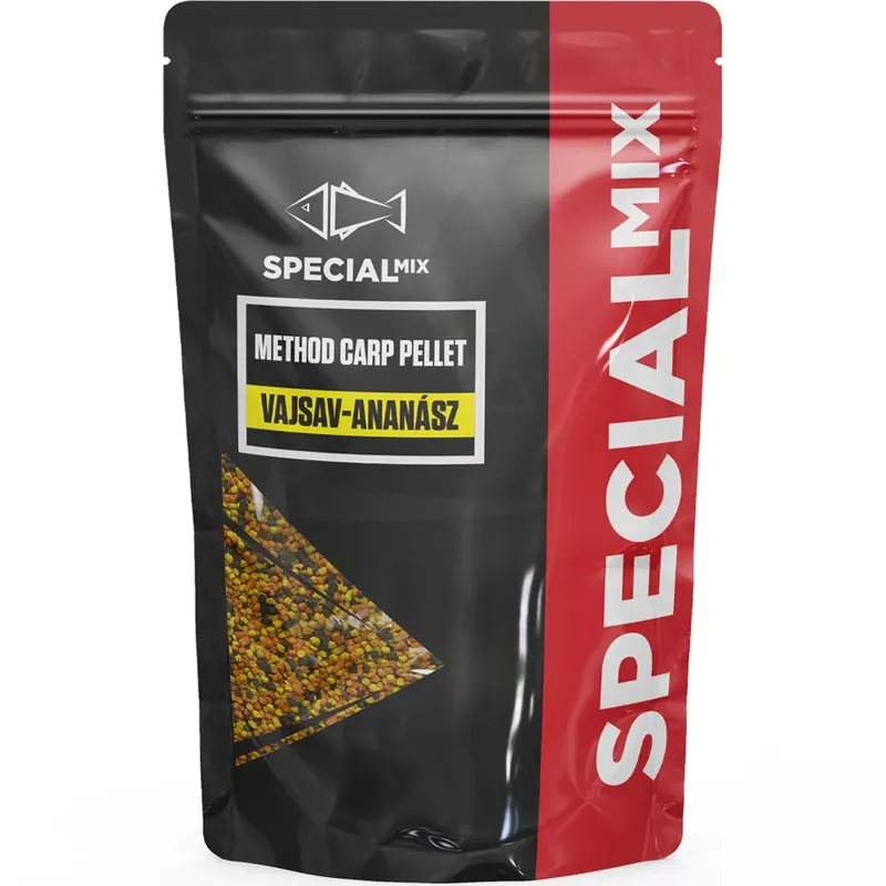 Flitsaanbieding Speciál mix Method Carp Pellet Vajsav-Ananász 2 mm 500gr - F
