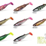 Actieprijs DuoPACK BOX Delphin Realix 3D / 6 x 2 db 13cm / Urban - Fish