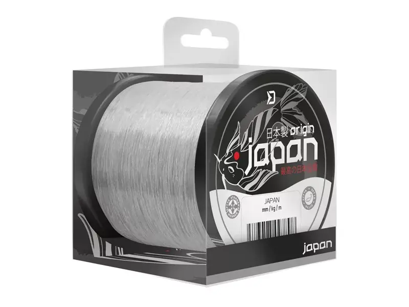 Weekendaanbieding Monofil Delphin JAPAN Origin / Ultra átlátszó 0,309mm 7,20kg