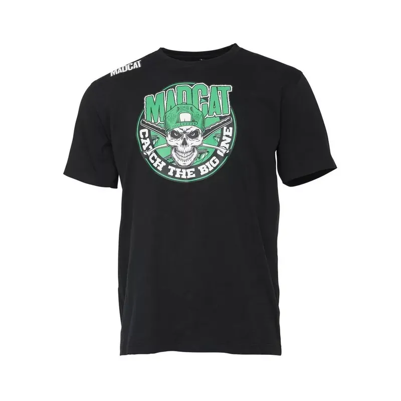 Beperkt Aanbod MADCAT SKULL T-SHIRT XL BLACK
