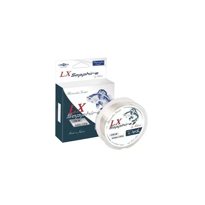 Aanbieding Mikado LX Sapphire Perch 0.14mm 150m