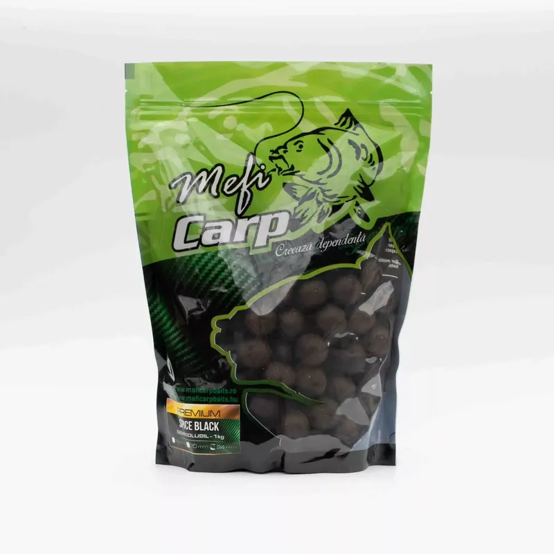 Lage Prijs MEFI Spice Black Premium Oldódó Bojli 20mm 1kg - Fishingland