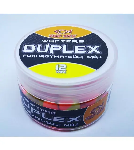 TOP MIX Duplex Wafters Fokhagyma-Sült máj 12 mm - Fishinglan Betaalbaar