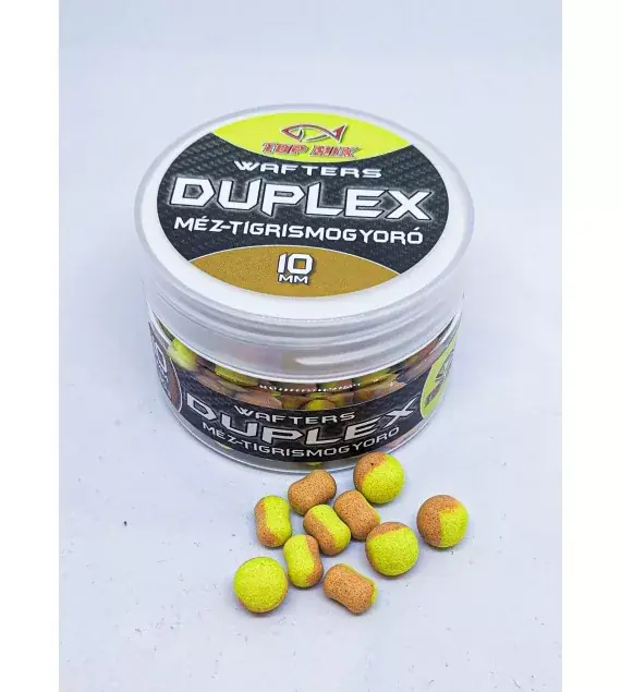 Populair TOP MIX Duplex Wafters Méz-Tigrismogyoró, 12 mm - Fishinglan