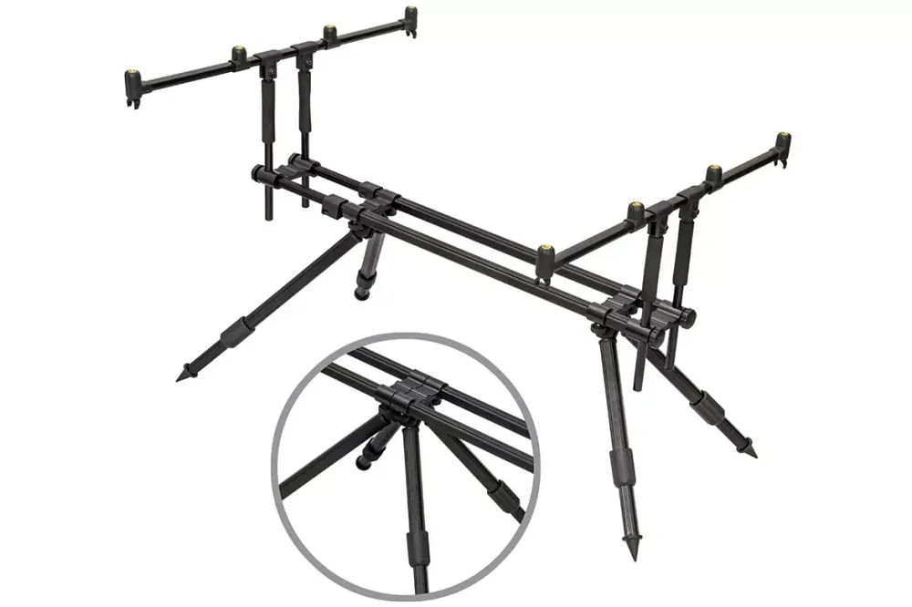Beste Prijs Marshal 2in1 kettő az egyben rod pod, 80-135 cm - Fishinglan