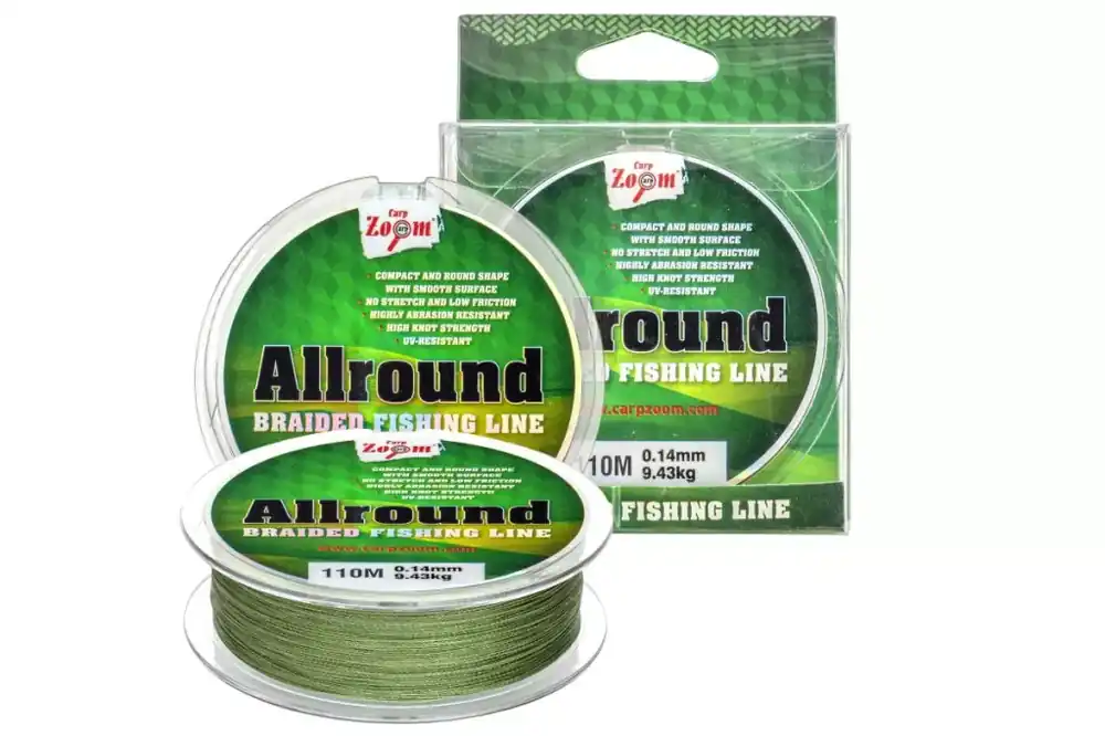 Carp Zoom Allround fonott zsinór, o 0,20 mm, 110 m, 19,02 kg Direct Beschikbaar