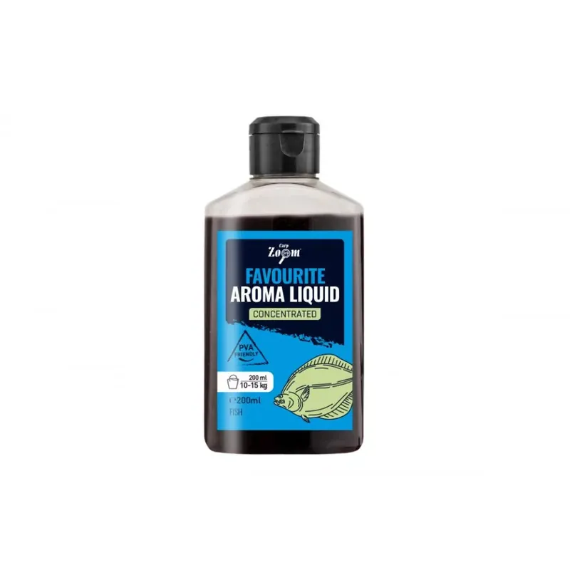 Carp Zoom Favourite folyékony aroma, halas, 200 ml - Fishing Voordeelprijs