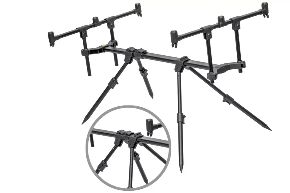 Tijdelijk Beschikbaar Carp Zoom Maximal 2in1 rod pod 3 botos, 70-110 cm - Fishingl