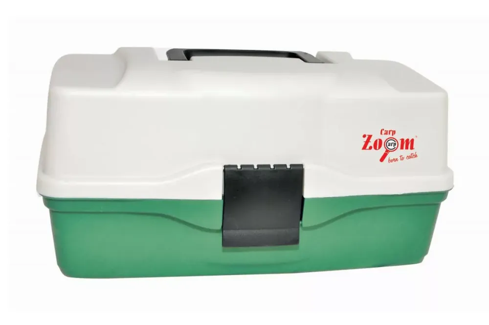 Carp Zoom Standard tálcás horgászláda 2 tálcás, 34x15,5x16 c Direct Beschikbaar