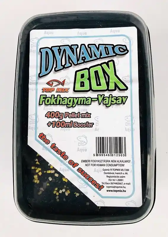 TOP MIX Dynamic Pellet Box Fokhagyma-Vajsav Must-Have
