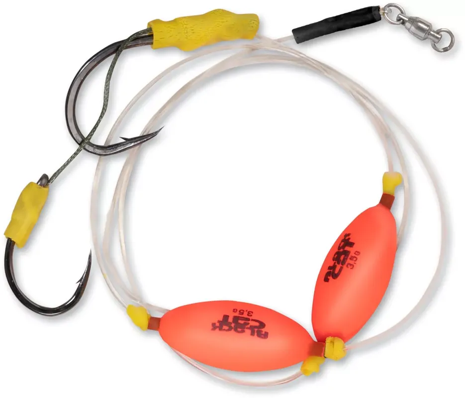 Goedkoop Black Cat 8/0, 1/0 Micro U-Float Rig H 2,00m 2 Főzsinór Ø