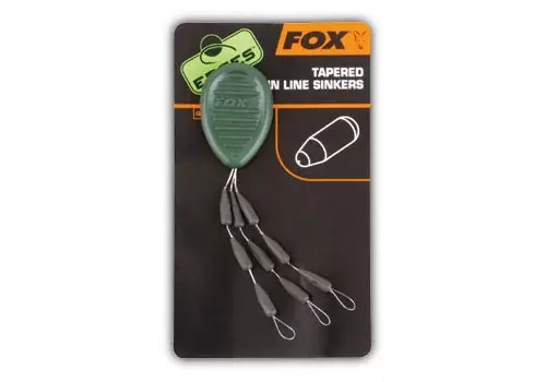 Superprijs Fox Edges Tapered MaInline Sinkers 9pcs