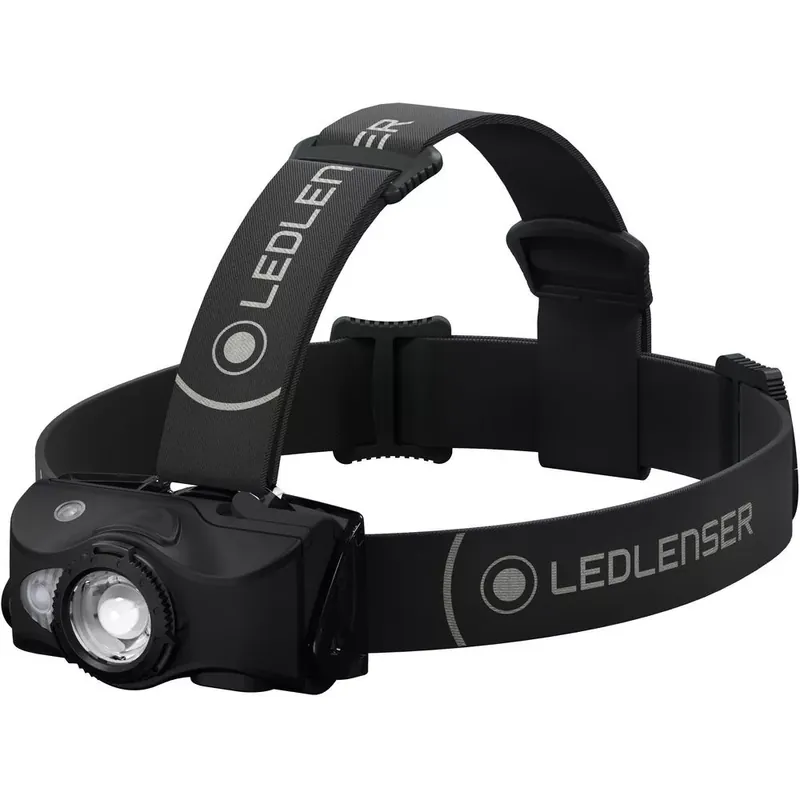 LEDLENSER MH8 outdoor tölthető LED fejlámpa 600lm/200m, RGB, Premium