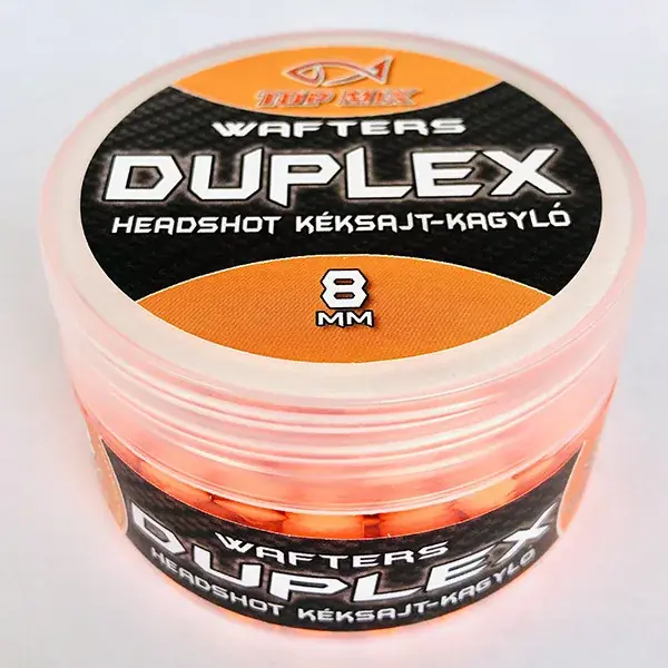 Bestseller TOP MIX Duplex Wafters HeadShot, kéksajt-kagyló, 8 mm - Fish