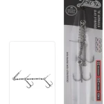 Exclusieve Aanbieding Mikado Jaws Double Evo Stinger XL Forgóval No. 1/0 - Fishing