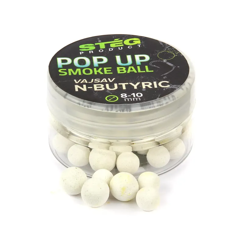 Stég Pop Up Smoke Ball 8-10mm 10g N-Butyric Gratis Retour