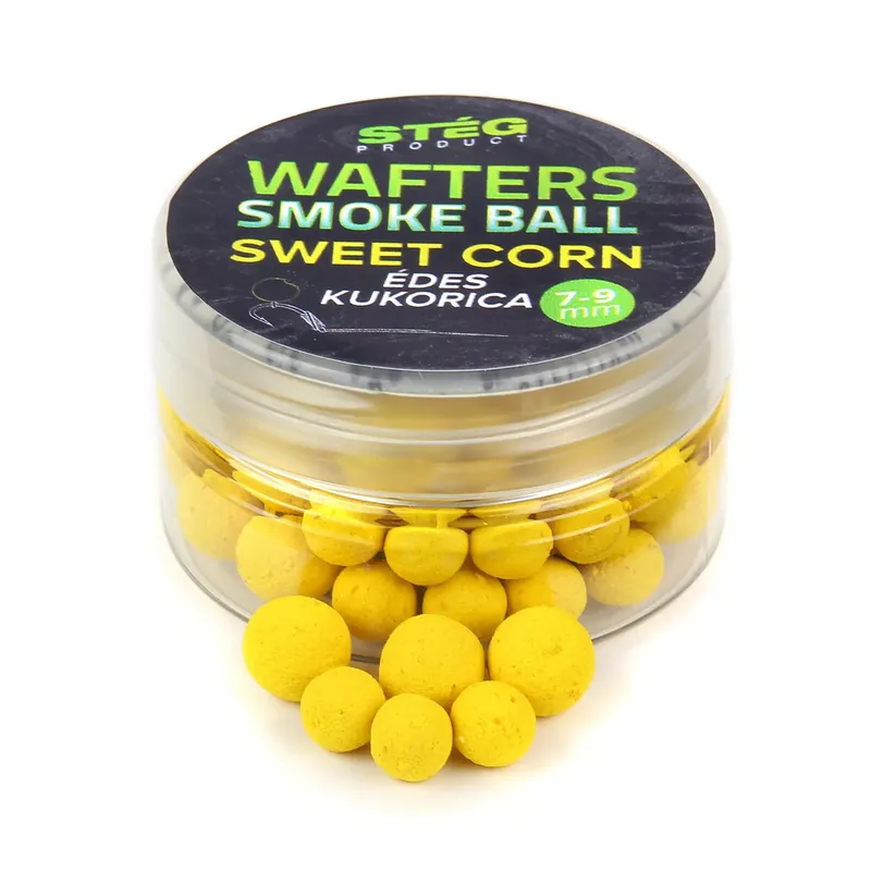 Stég Wafters Smoke Ball 7-9mm 15g Sweet Corn - Fishingland.h Speciale Aanbieding
