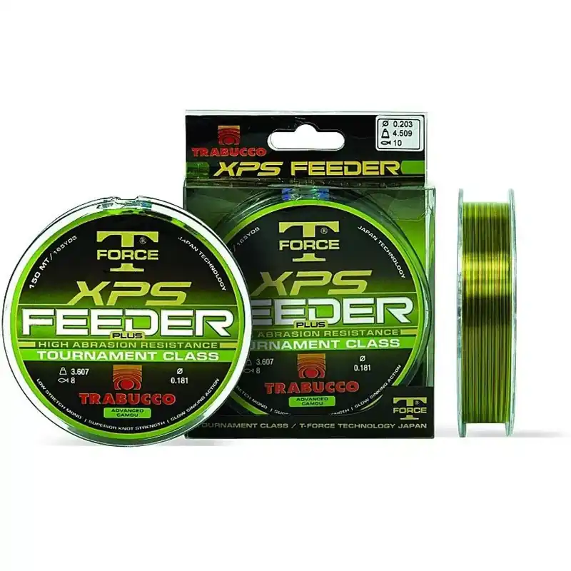 Trabucco T-Force Xps Feeder Plus 150m 0,20mm monofil zsinór Nu Kopen