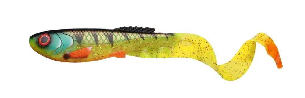 Koop Vandaag Abu Garcia Beast Curltail 21cm 4pcs Firetiger - Fishingland.