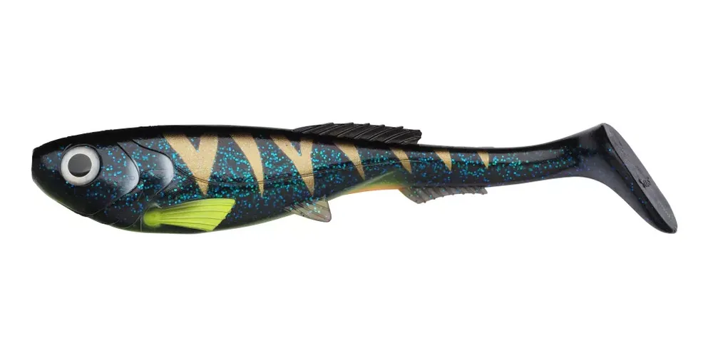 Abu Garcia Beast Paddletail 17cm 6pcs Shadow Tiger - Fishing Gratis Retour