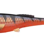 Betaalbaar Abu Garcia Beast Slim Paddle 21cm 4pcs Red Tiger - Fishingla