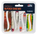 Abu Garcia McPerch Shad Mix 8pcs Exclusieve Aanbieding