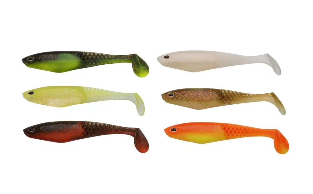 Berkley Cullshad 10cm 6pcs Mixpack Darkwater - Fishingland.h Voordeelprijs