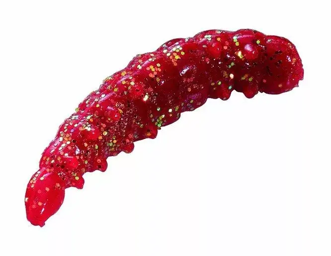 Actieprijs Berkley EBPHWRDSC PWR HONEY WORM RED/SCALES 35 - Fishingland