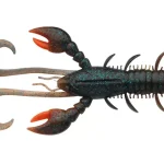 Berkley Hollow Craw 10cm Dark Cray UV Claw 6pcs - Fishinglan Tijdelijk Beschikbaar