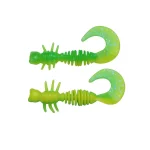 Beperkt Aanbod Berkley PWRBT PWR Curly 40mm Sprng Grn/Snsne Ylw - Fishingla
