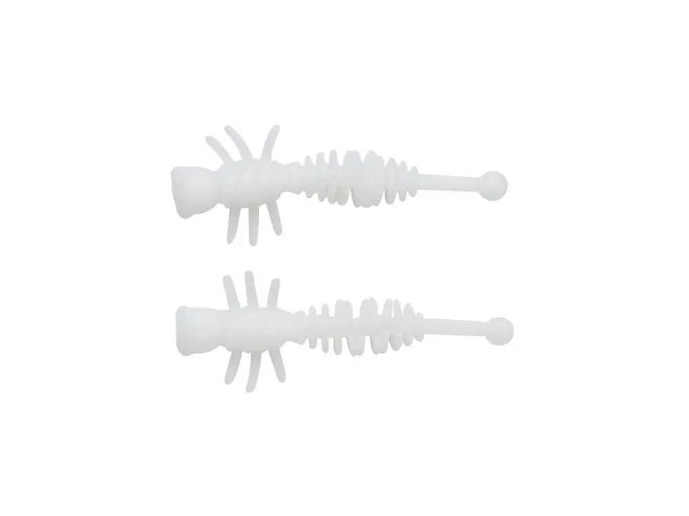 Weekendaanbieding Berkley PWRBT PWR Larvae 40mm Milky White