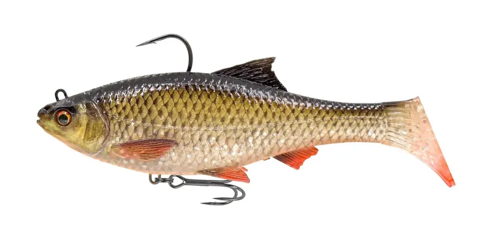 Aanbieding Savage Gear 3D Roach RTF FS 12CM/34G CLEAR RUDD - Fishinglan