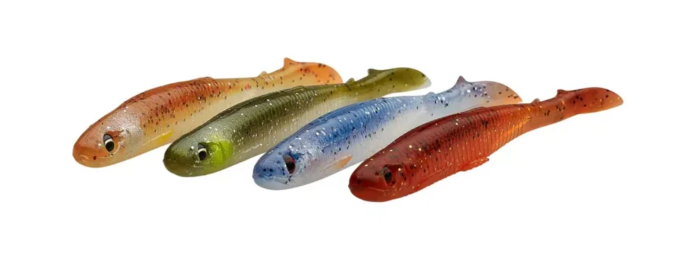 Savage Gear SLENDER SCOOP SHAD 11CM 7G CW MIX 4PCS - Fishing Rechtstreeks Van De Fabrikant