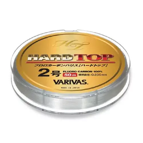 VARIVAS HARD TOP FLUOROCARBON LEADER 50m 0.218mm 4.0kg - Fis Direct Verzonden