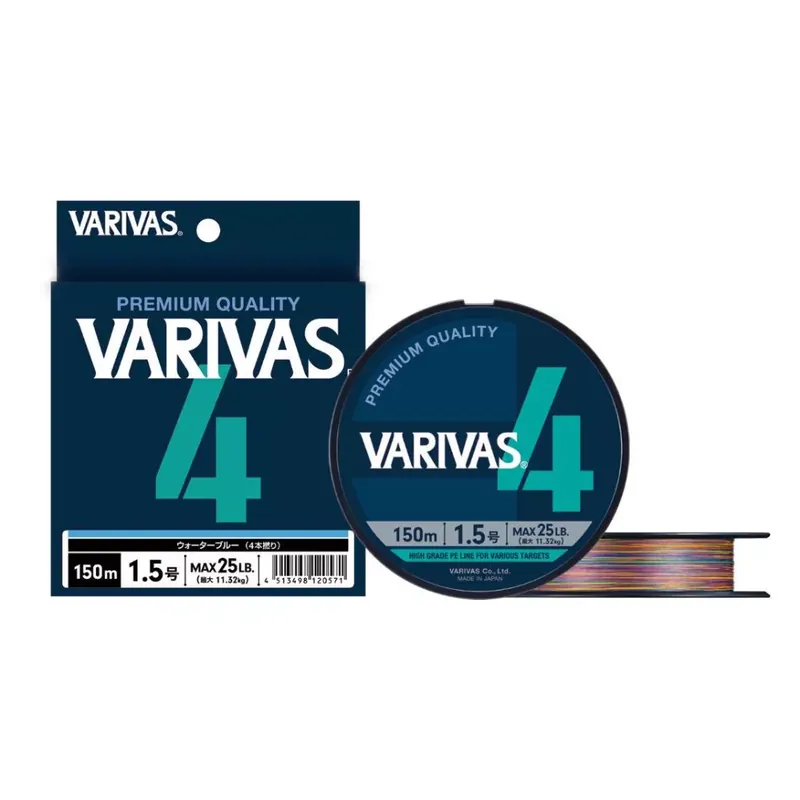 Hete Deal VARIVAS PE 4 MARKING EDITION 300m 3.0 0.285mm 43lb Vivid 5