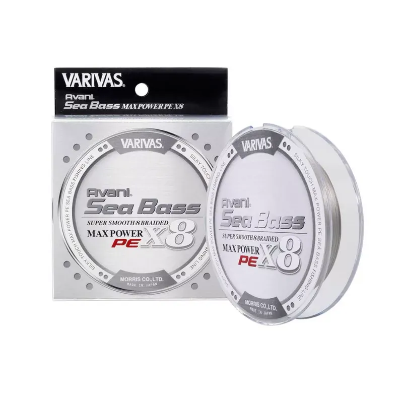 Bestel Nu VARIVAS SEA BASS MAX POWER PE X8 150m 1.5 28.6lb Stealth Gr
