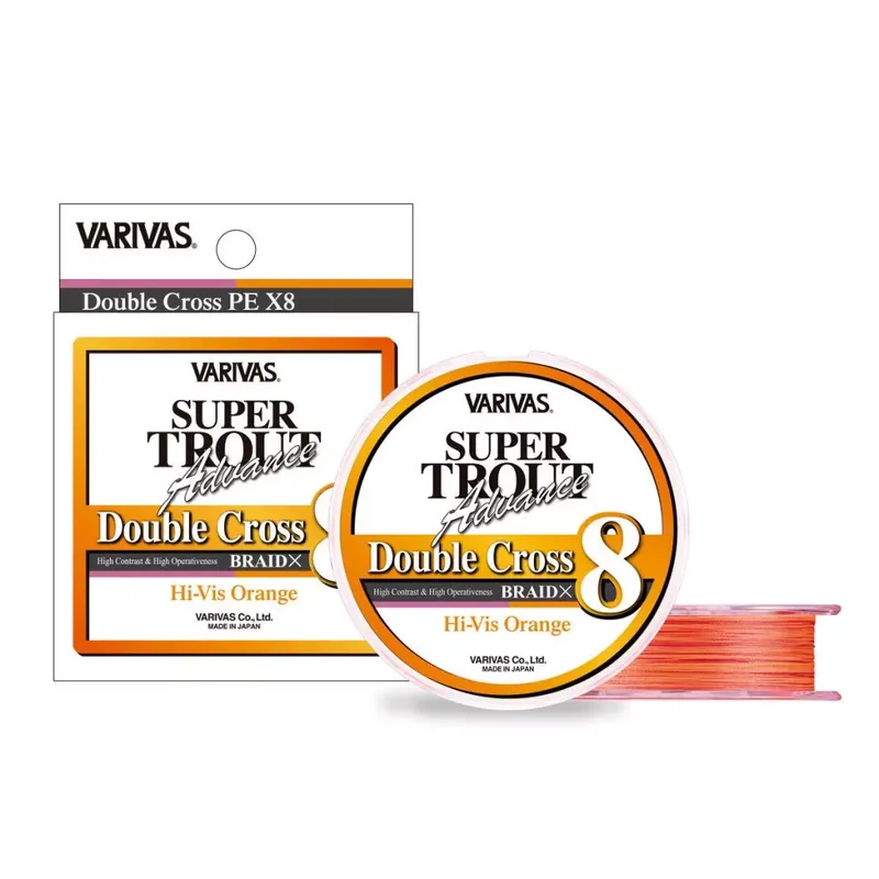 VARIVAS SUPER TROUT ADVANCE DOUBLE CROSS PE 8X 100m 0.8 11. Laatste Versie