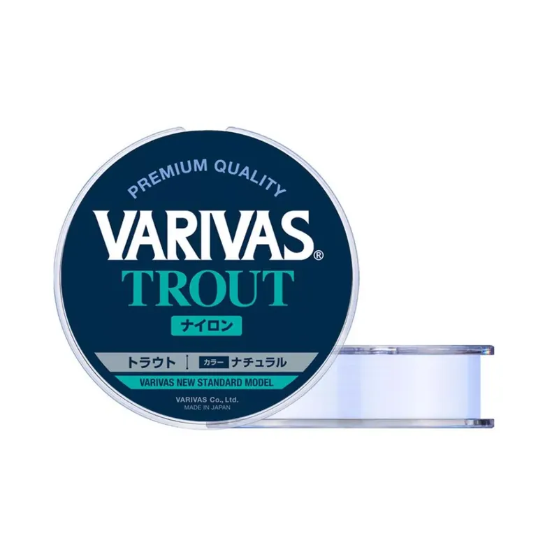 VARIVAS TROUT 100m 0.185mm 5lb Natural Goedkoop